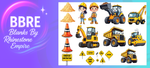 Construction UV-DTF Element Sheet