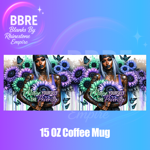 Tattoo Girl 15 OZ Cup Wrap