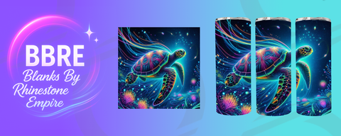 Turtle 15 OZ Sublimation Print