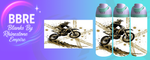 Dirt Bike 24 OZ Sublimation Water Bottle Wrap