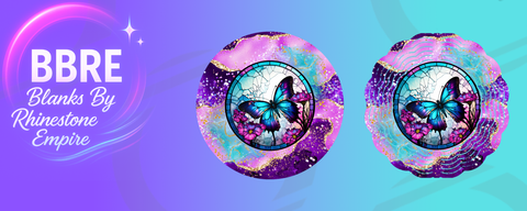 Butterfly Sublimation Wind Spinners