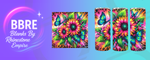 Floral 15 OZ Sublimation Print
