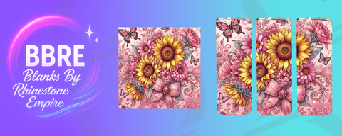Floral 15 OZ Sublimation Print