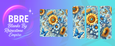 Floral 15 OZ Sublimation Print