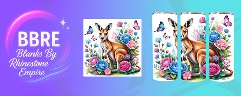 Kangaroo 15 OZ Sublimation Print