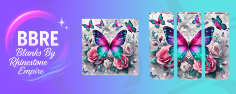 Floral 15 OZ Sublimation Print