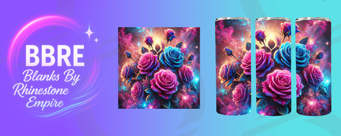 Floral 15 OZ Sublimation Print