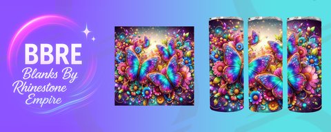 Floral 15 OZ Sublimation Print