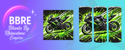 Sports Bike 20 OZ Sublimation Print
