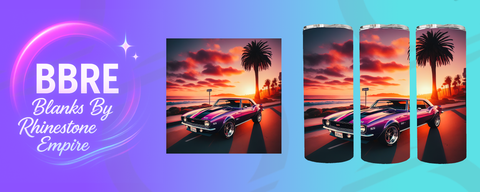 Muscle Car 20 OZ Sublimation Print