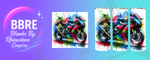 Sports Bike 20 OZ Sublimation Print