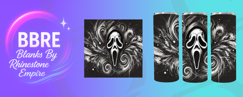Scream 20 OZ Sublimation Print