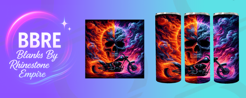 Motorbike 20 OZ Sublimation Print