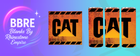 CAT 20 OZ Sublimation Print