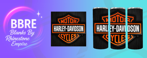 Harley 20 OZ Sublimation Print