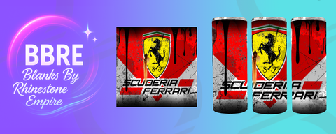 Sports Car 20 OZ Sublimation Print