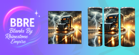 Truck 20 OZ Sublimation Print