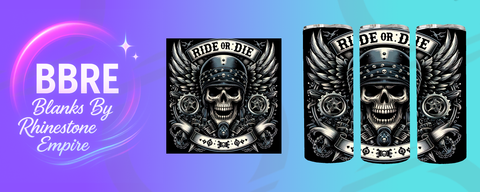 Motorbike 20 OZ Sublimation Print