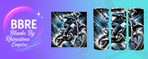 Dirt Bike 20 OZ Sublimation Print