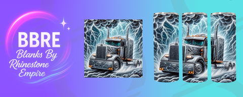 Truck 20 OZ Sublimation Print