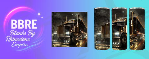 Truck 20 OZ Sublimation Print