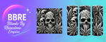 Skull 20 OZ Sublimation Print