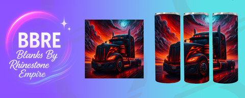 Truck 20 OZ Sublimation Print