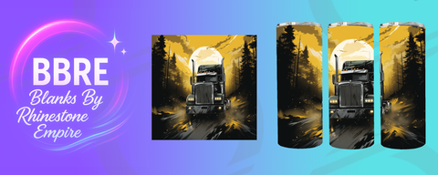 Truck 20 OZ Sublimation Print