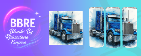 Truck 20 OZ Sublimation Print