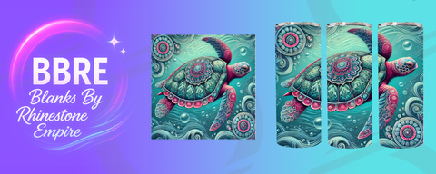 Turtle 20 OZ Sublimation Print