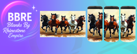 Horse Can Cooler Wrap