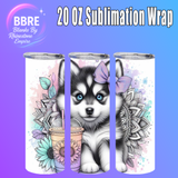 Husky 20 OZ Sublimation Transfer