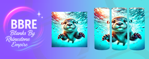 Otter 15 OZ Sublimation Print