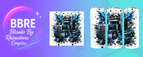 Truck 20 OZ Sublimation Print