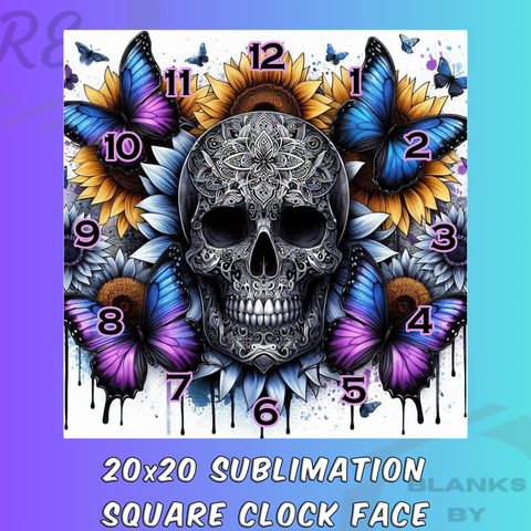 Skull, Butterfly