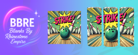 Bowling 20 OZ Sublimation Print