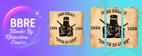 Ned Kelly 20 OZ Sublimation Print