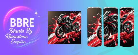 Sports Bike 20 OZ Sublimation Print