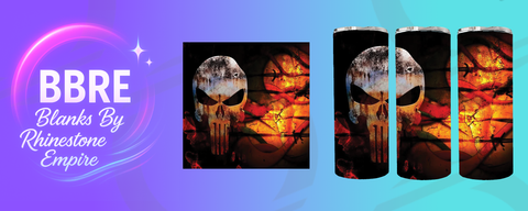 Punisher 20 OZ Sublimation Print
