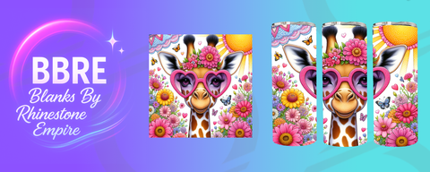 Girraffe 20 OZ Sublimation Print