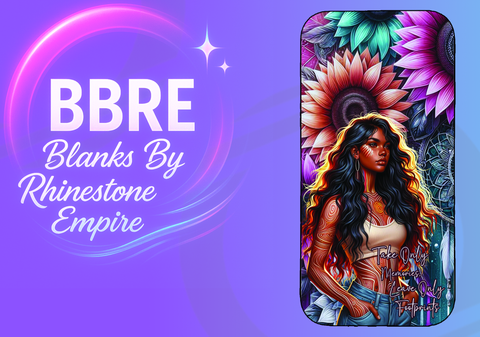 Floral Sublimation Phone Wrap