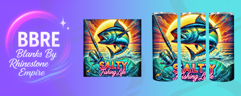 Fishing 20 OZ Sublimation Print