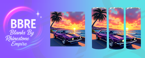 Muscle Car 20 OZ Sublimation Print