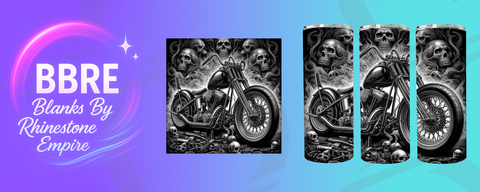 Harley 20 OZ Sublimation Print