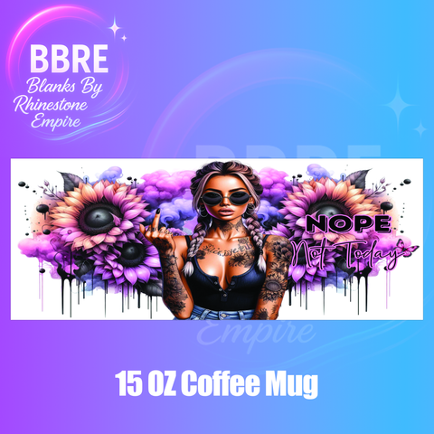 Tattoo Girl 15 OZ Cup Wrap