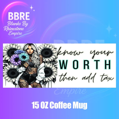 Tattoo Girl 15 OZ Cup Wrap