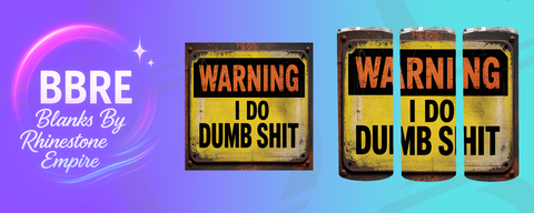 Sarcastic 20 OZ Sublimation Print