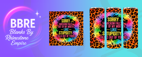 Sarcastic 15 OZ Sublimation Print
