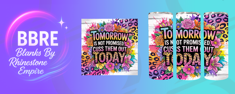 Sarcastic 20 OZ Sublimation Print