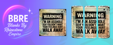 Sarcastic 20 OZ Sublimation Print